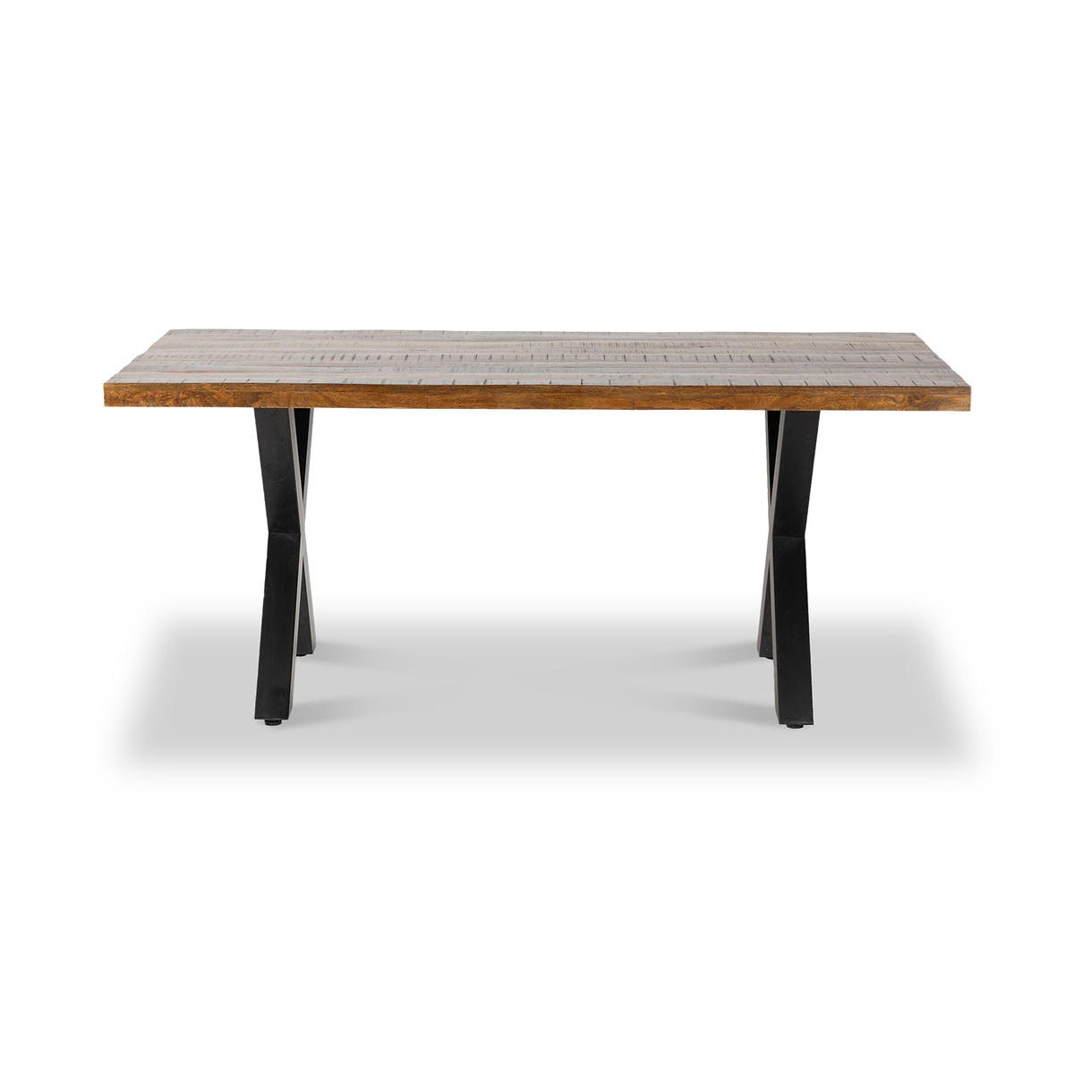 Benjin 180cm Mango Wood Dining Table for 6-8 from Roseland Furniture
