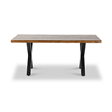 Benjin 180cm Mango Wood Dining Table for 6-8 from Roseland Furniture
