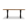 Benjin 180cm Mango Wood Dining Table from Roseland Furniture