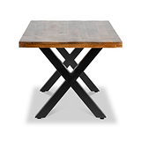 Benjin 180cm Mango Wood Dining Table from Roseland Furniture