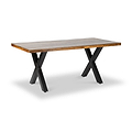 Benjin 220cm Mango Wood Dining Table from Roseland Furniture