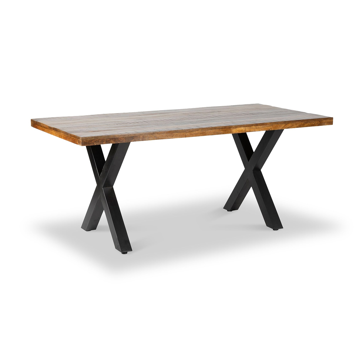 Benjin 220cm Mango Wood Dining Table from Roseland Furniture