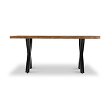 Benjin 220cm Mango Wood Dining Table from Roseland Furniture