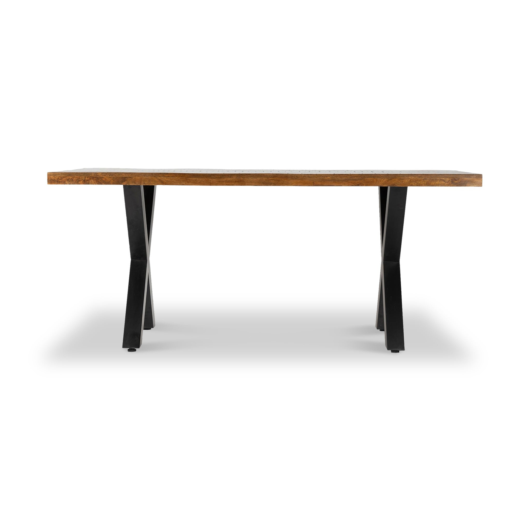 Benjin 220cm Mango Wood Dining Table from Roseland Furniture