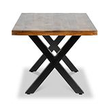 Benjin 220cm Mango Wood Dining Table from Roseland Furniture