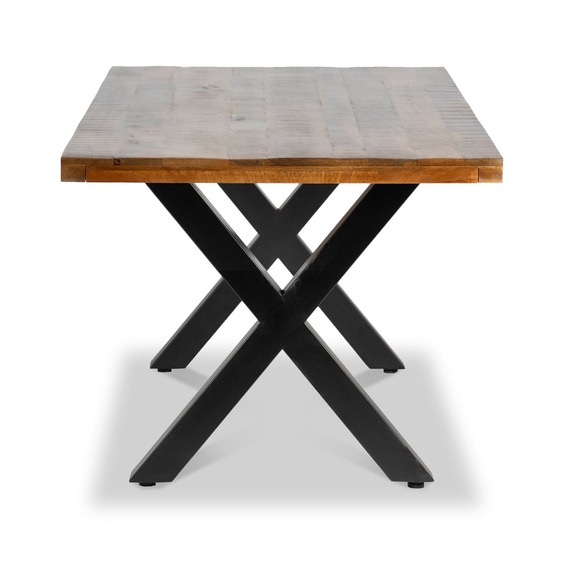 Benjin 220cm Mango Wood Dining Table from Roseland Furniture