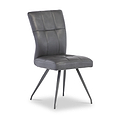 Kourt Grey Faux Leather Dining Chair