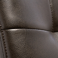 Johan-Faux-Leather-Panelled-Back-Dining-Chair-Brown from Roseland Furniture