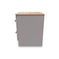 Talland Ash 2 Drawer Bedside Cabinet by Roseland Furniture