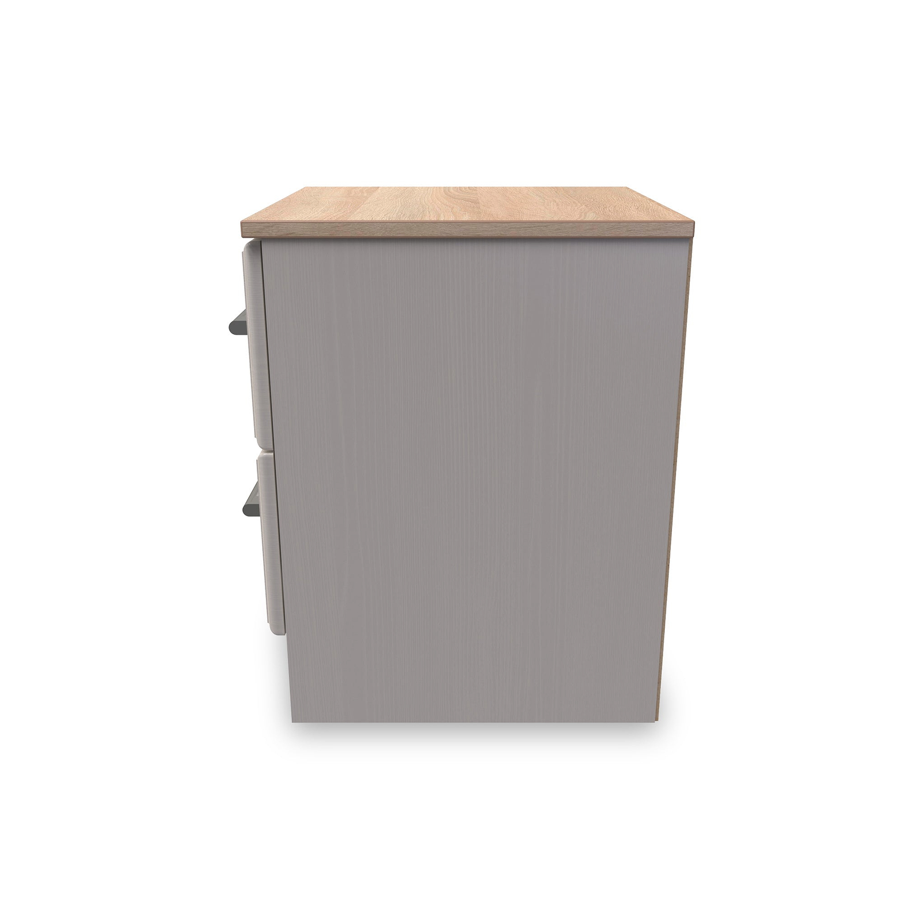 Talland Ash 2 Drawer Bedside Cabinet by Roseland Furniture