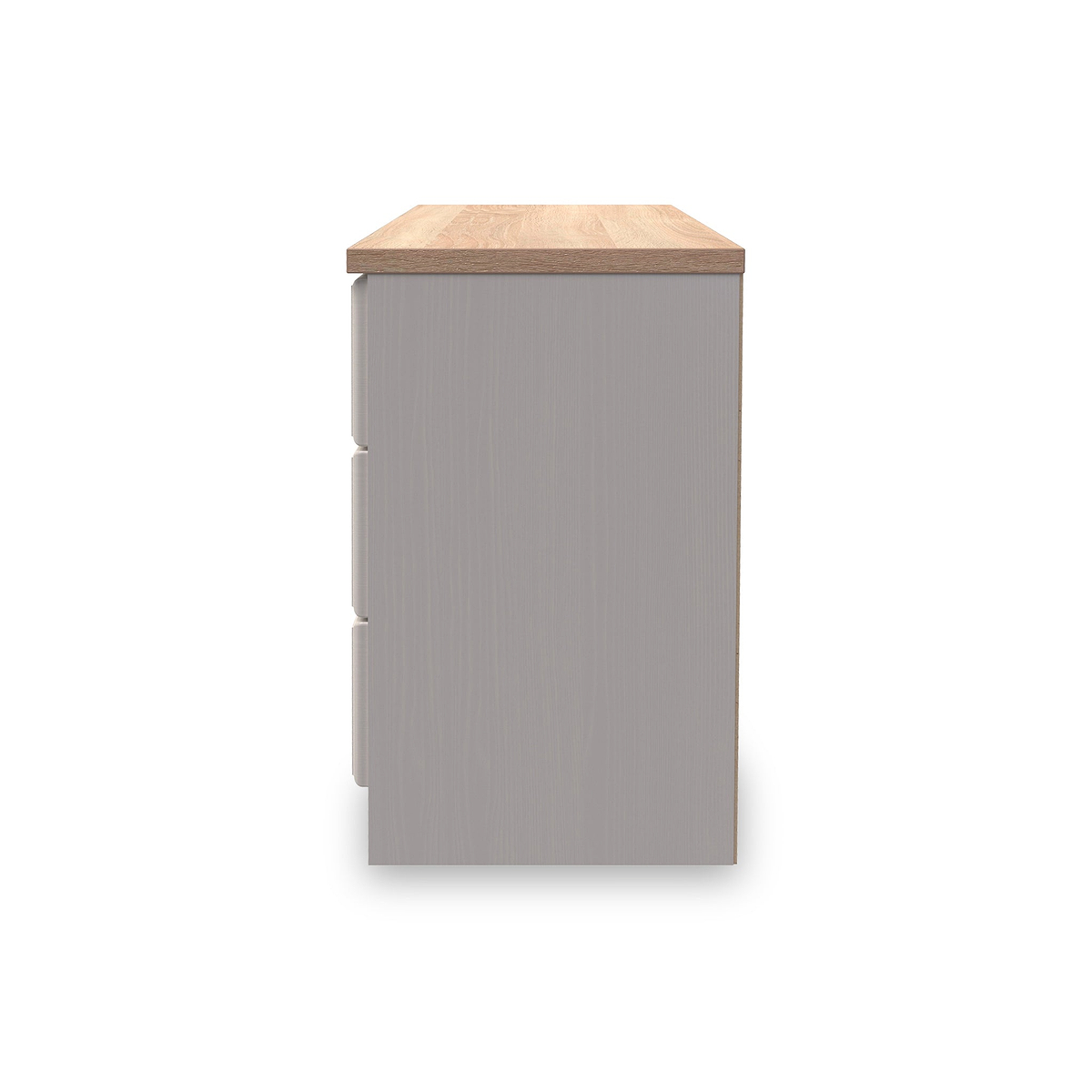 Talland Taupe 3 Drawer Chest by Roseland Furniture