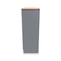 Talland Grey 5 Drawer Chest by Roseland Furniture