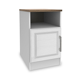 Talland White 1 Door Cabinet from Roseland Furniture