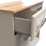 Talland Taupe Vanity Dressing Table for Bedroom