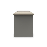 Talland Grey Stool by Roseland Furniture