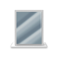 Talland White Mirror by Roseland Furniture