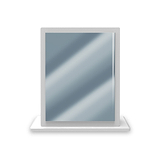 Talland White Mirror by Roseland Furniture