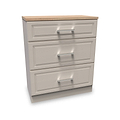Talland Ash 3 Drawer Deep Chest by Roseland Furniture