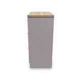 Talland Ash 3 Drawer Deep Chest by Roseland Furniture