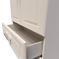 Talland Ash 2 Door 2 Drawer Wardrobe by Roseland Furniture
