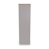 Talland Ash 2 Door 2 Drawer Wardrobe by Roseland Furniture