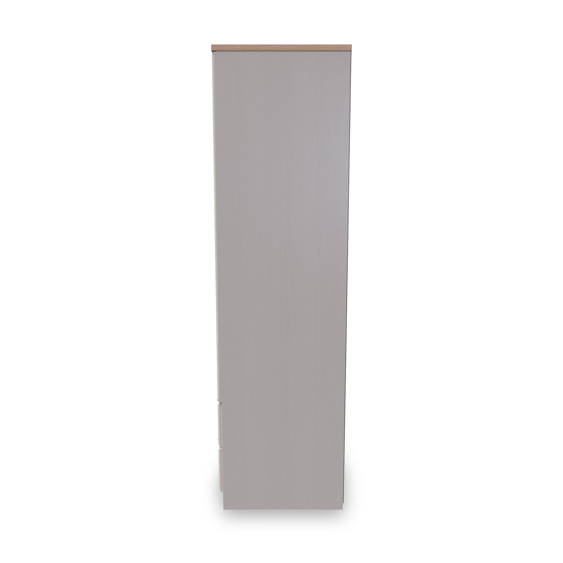 Talland Ash 2 Door 2 Drawer Wardrobe by Roseland Furniture