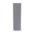 Talland Grey Triple Wardrobe by Roseland Furniture