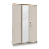 Talland Ash Triple Wardrobe by Roseland Furniture