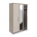 Talland Ash Triple Wardrobe by Roseland Furniture