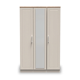 Talland Ash Triple Wardrobe by Roseland Furniture