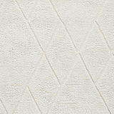 Wilburn Diamond Wool Rug Natural from Roseland Furniture