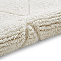 Wilburn Diamond Wool Rug Natural from Roseland Furniture