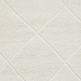 Emerson Diamond Wool Rug Natural from Roseland Furniture