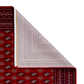 Belvett Traditional Diamond Pattern Rug Red from Roseland Furniture