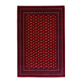 Belvett Traditional Diamond Pattern Rug Red from Roseland Furniture