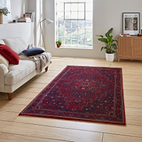 Lansing Traditional Patterned Rug Red from Roseland Furniture