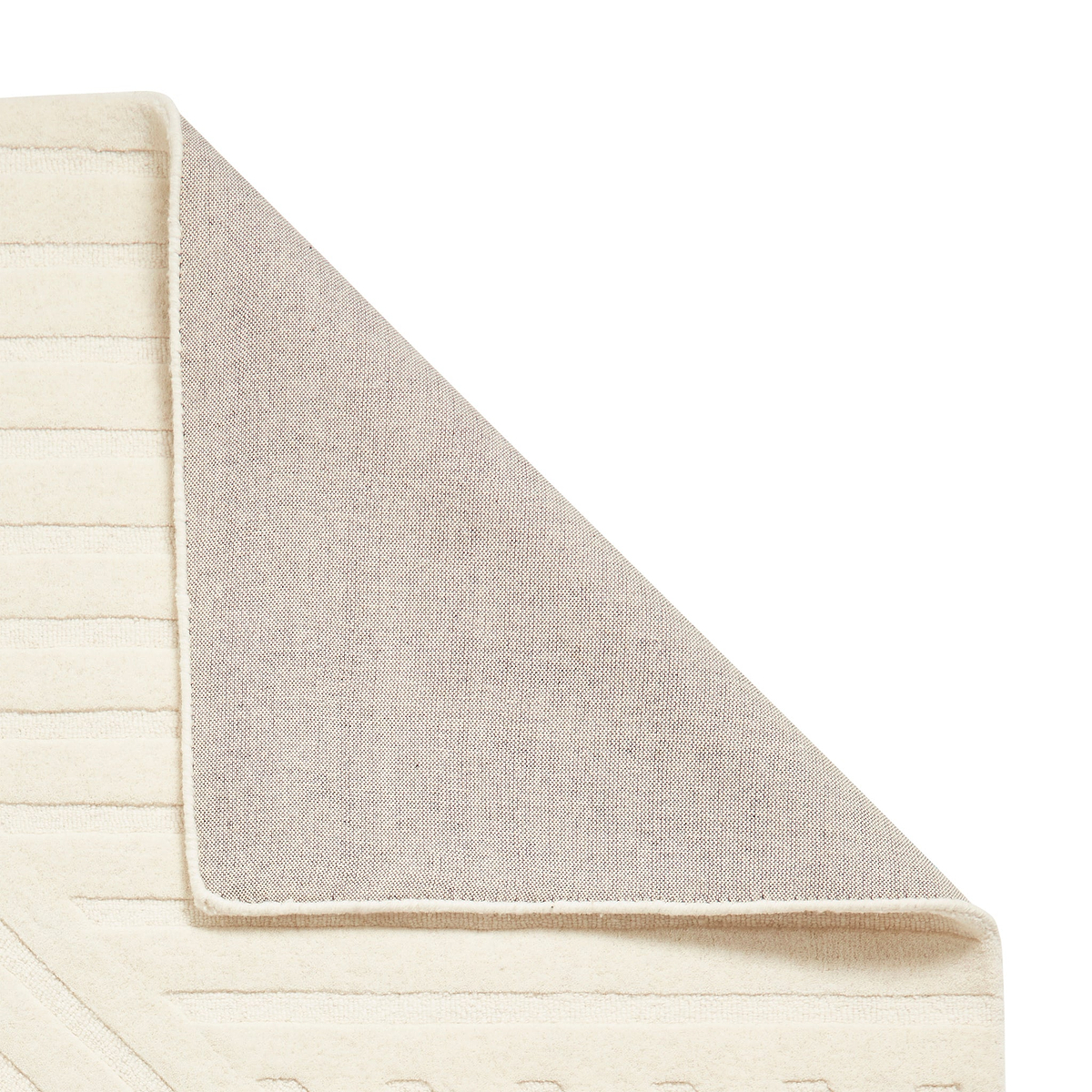 Sedra Diagonal Imprinted Rug Ivory from Roseland Furniture