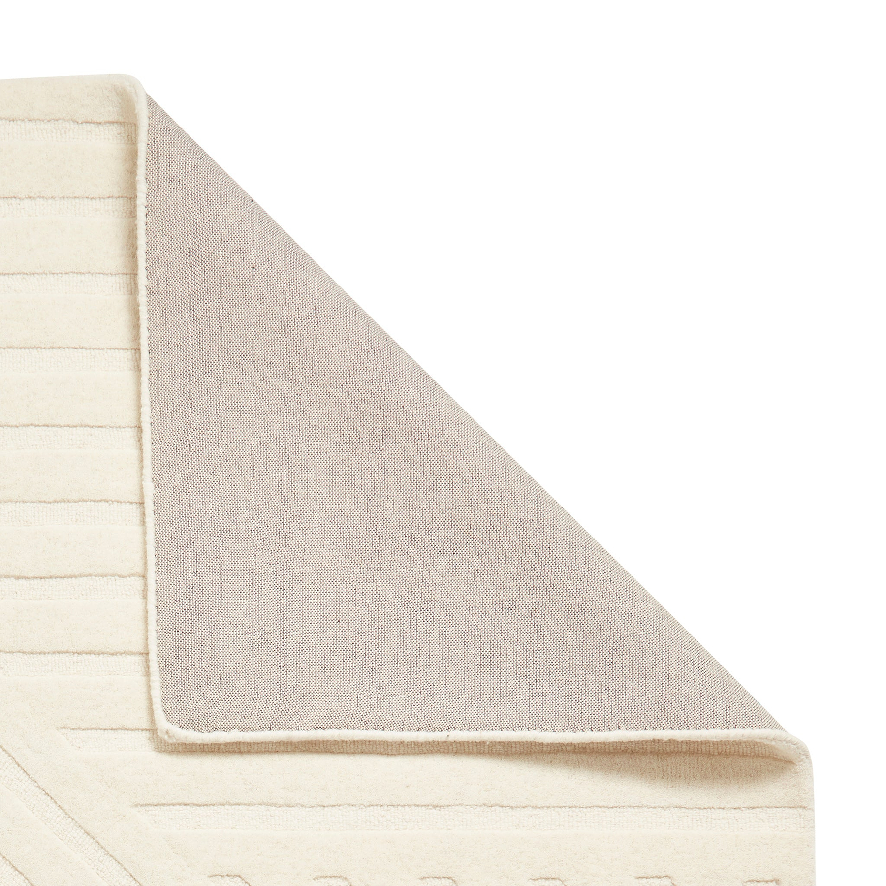 Sedra Diagonal Imprinted Rug Ivory from Roseland Furniture