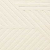 Sedra Diagonal Imprinted Rug Ivory from Roseland Furniture