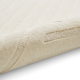 Sedra Diagonal Imprinted Rug Ivory from Roseland Furniture