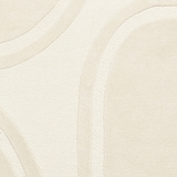 Sedra Curve Imprinted Rug Ivory from Roseland Furniture