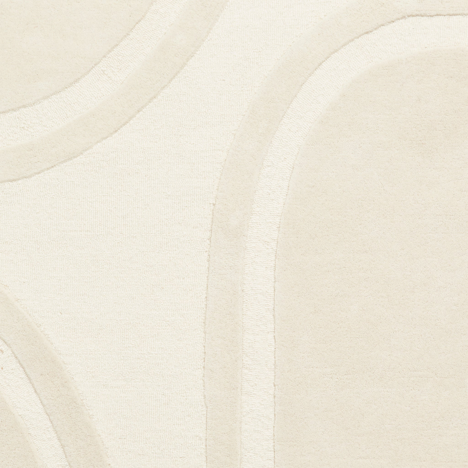 Sedra Curve Imprinted Rug Ivory from Roseland Furniture