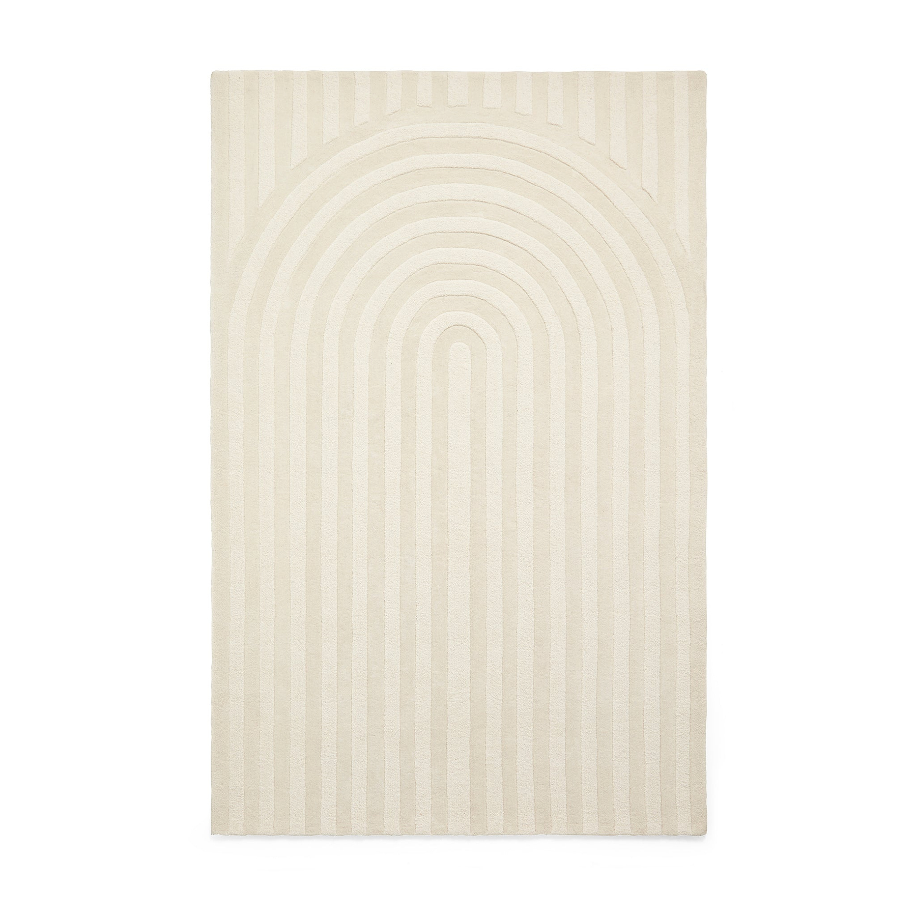 Sedra Arch Imprinted Rug Ivory from Roseland Furniture