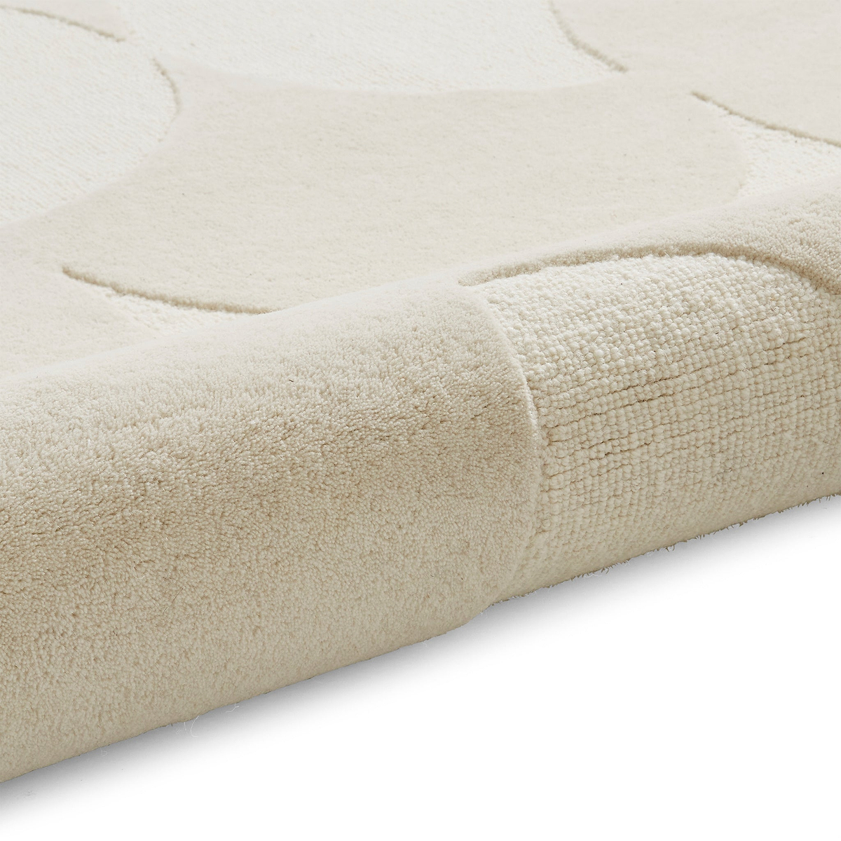Sedra Geometric Imprinted Rug Ivory from Roseland Furniture