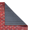 Birchall Washable Medallion Design Rug Red from Roseland Furniture