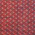 Birchall Washable Medallion Design Rug Red from Roseland Furniture