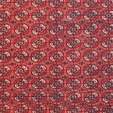 Birchall Washable Medallion Design Rug Red from Roseland Furniture