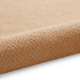 Ford Herringbone Jute Border Rug Charcoal from Roseland Furniture