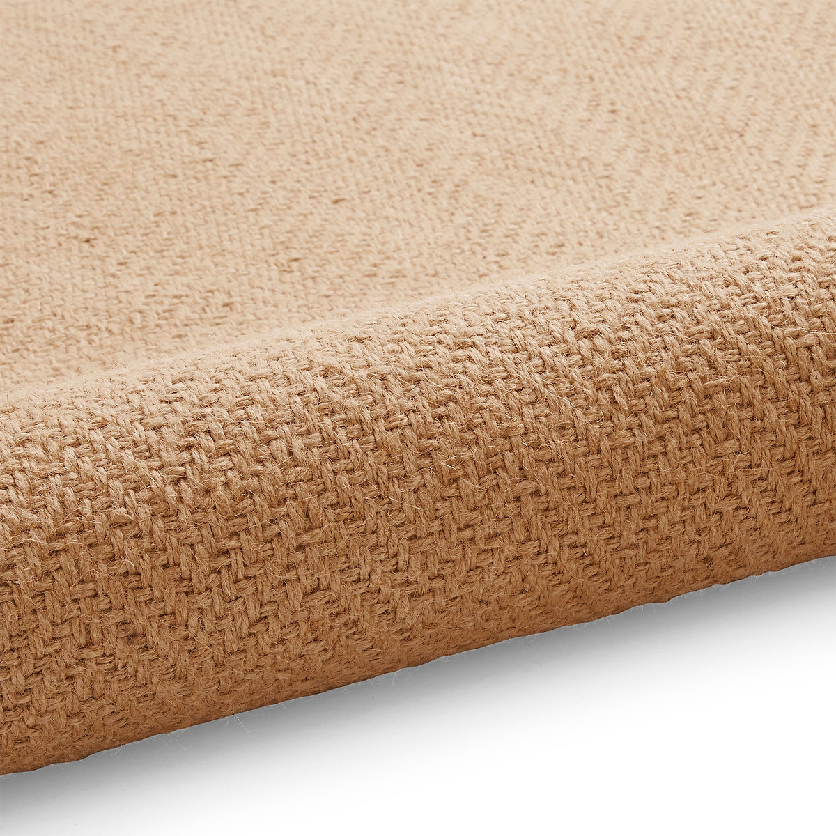 Ford Herringbone Jute Border Rug Green from Roseland Furniture