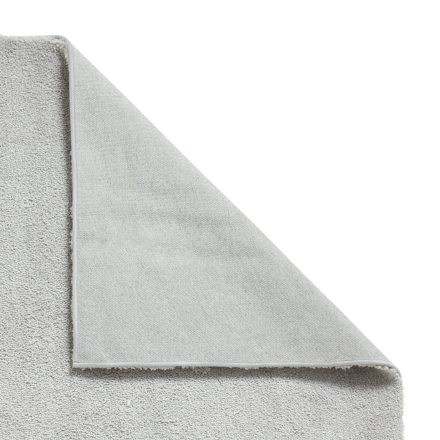 Mackenzie Washable Shaggy Rug Silver from Roseland Furniture